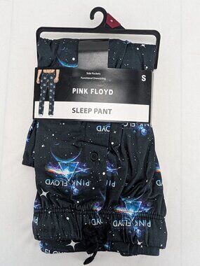 Pink Floyd Space Prism Sleep Pant Small Side Pockets Functional Drawstring 2025